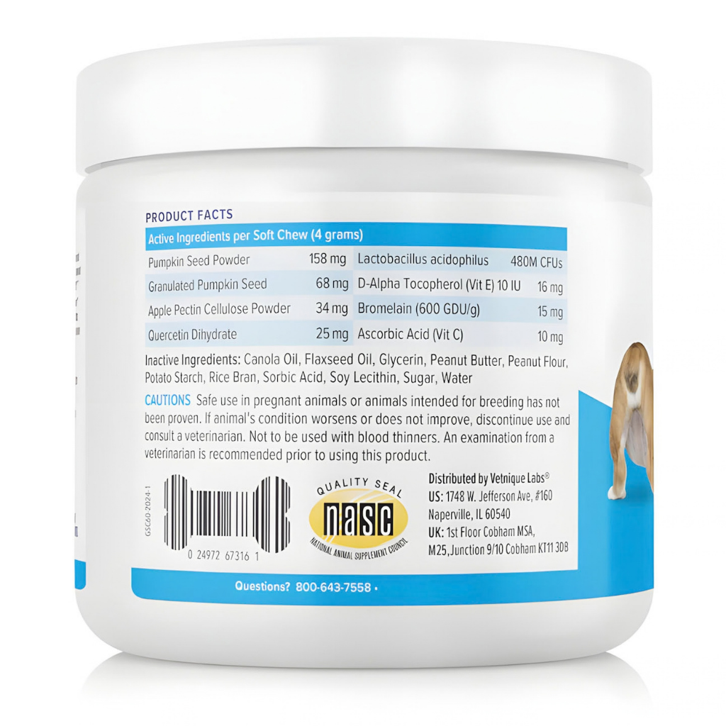 Glan Dog - Anal Gland Supplement With Pumpkin